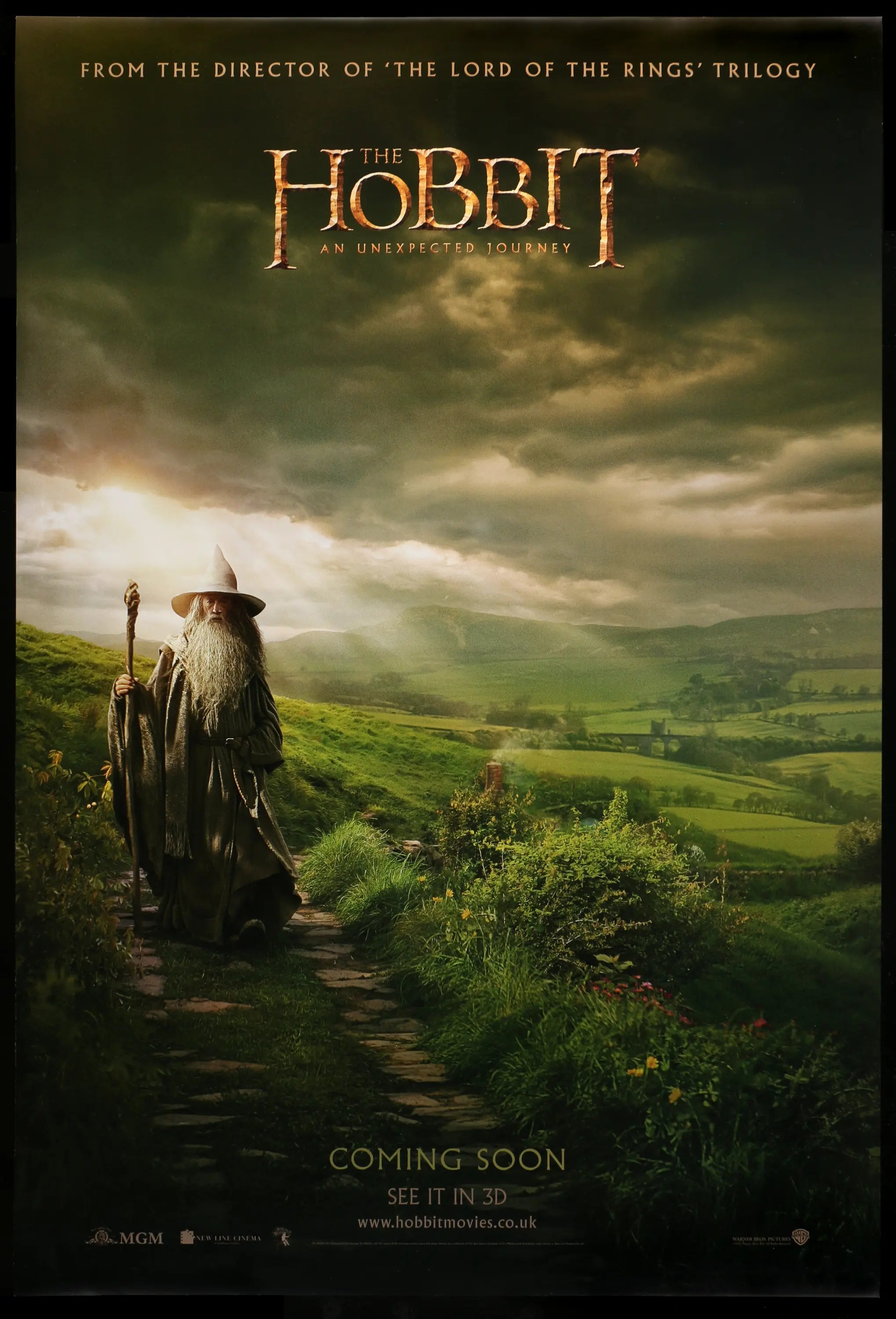 The Hobbit An Unexpected Journey (2012) English One-Sheet Movie