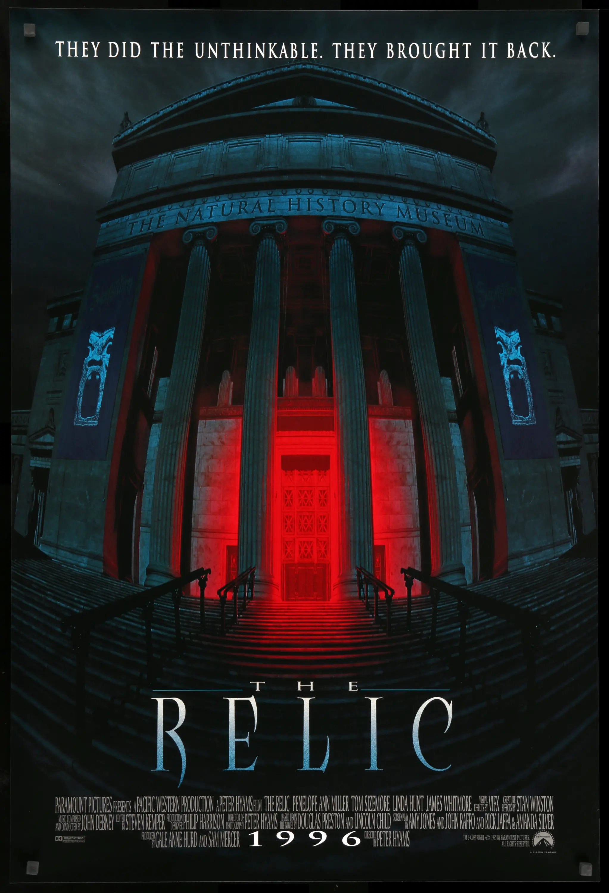 The Relic (1997) Original One-Sheet Movie Poster - Original Film Art -  Vintage Movie Posters