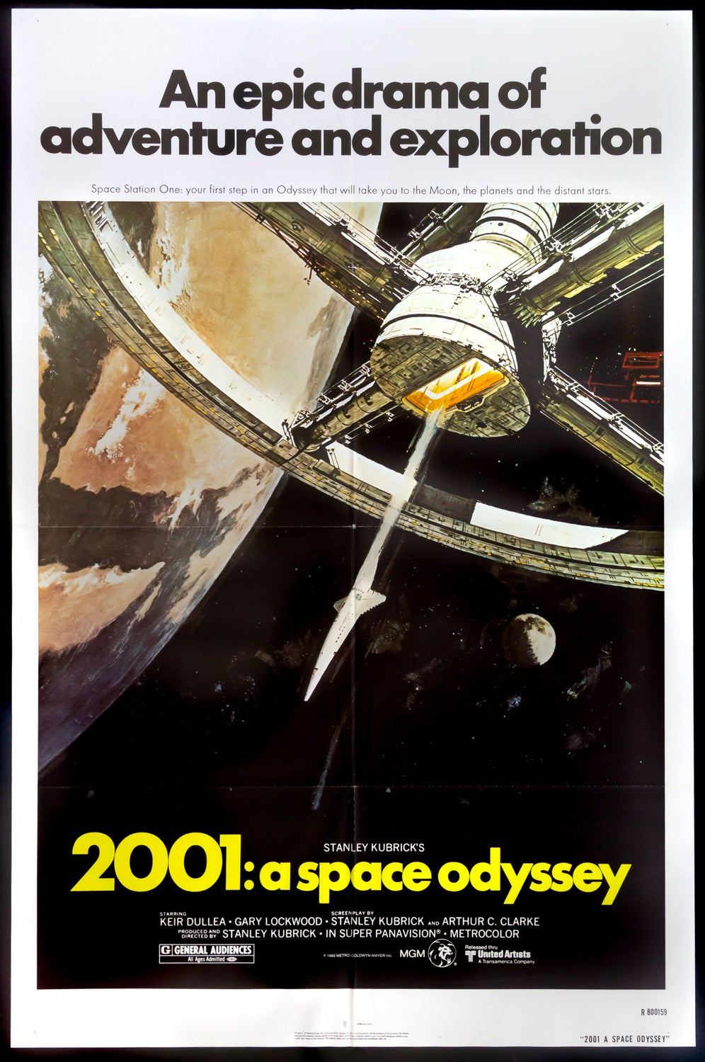 2001: A SPACE ODYSSEY (1968) POSTER, US, Original Film Posters Online, Collectibles