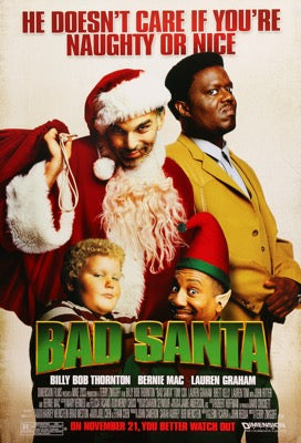 Bad Santa (2003) original movie poster for sale at Original Film Art