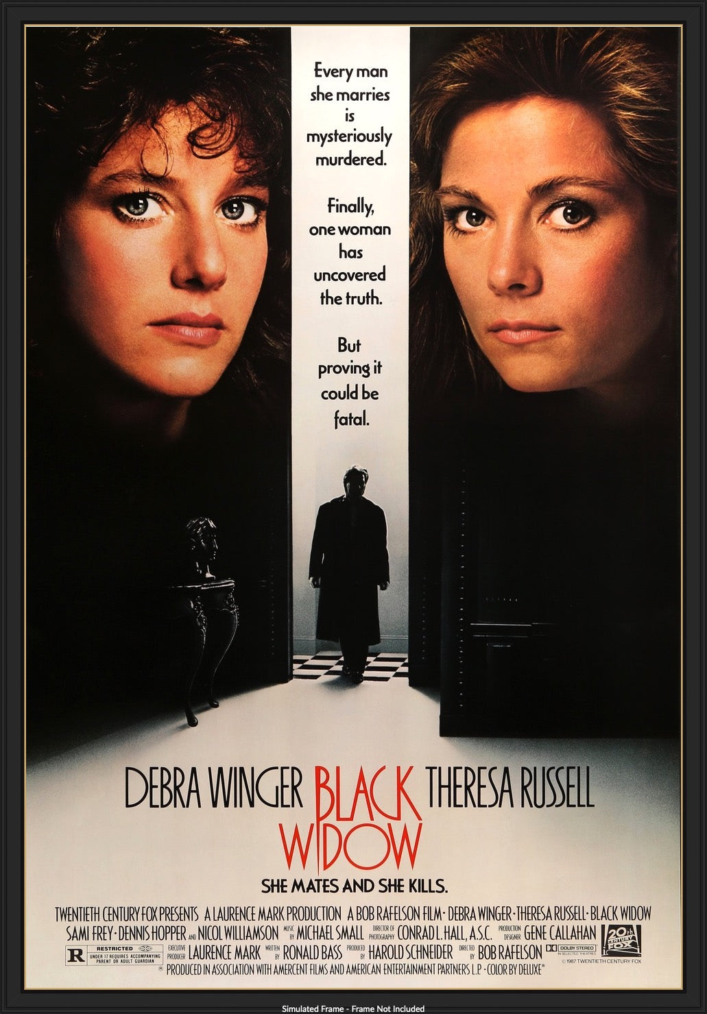 black widow movie poster