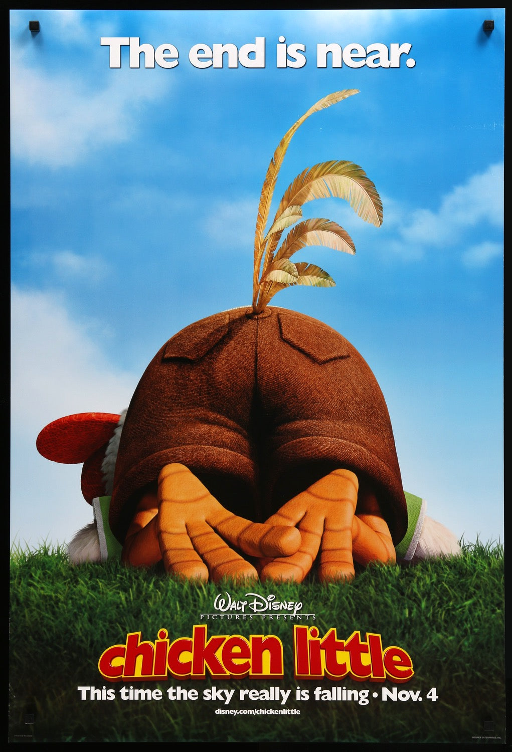 chicken little movie poster