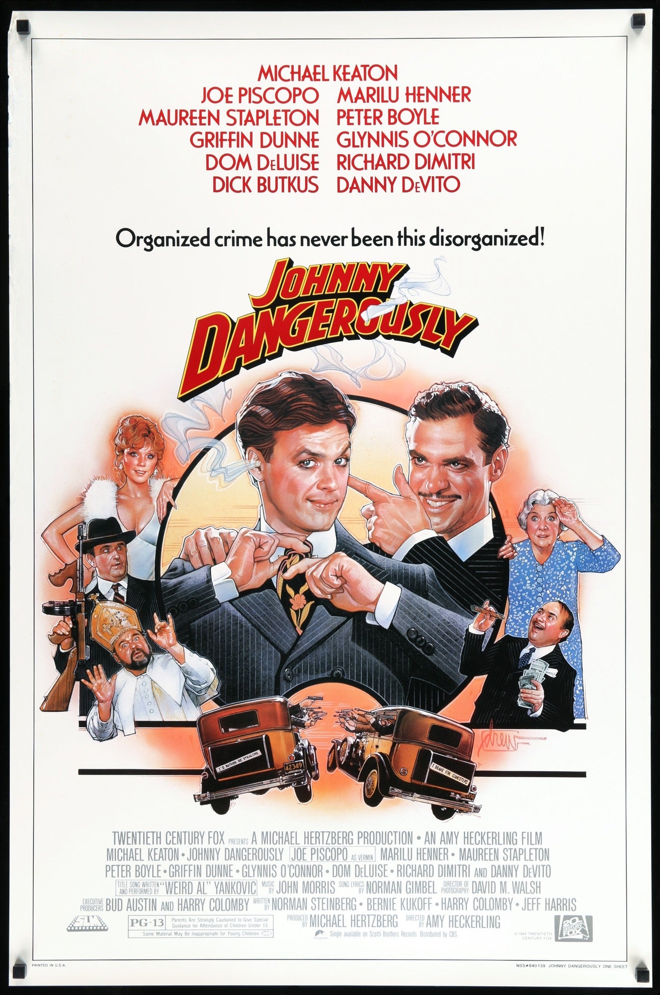 Johnny Dangerously - Original Movie Posters
