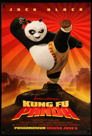 Kung Fu Panda (2008) Original One-Sheet Movie Poster - Original Film ...