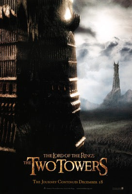 The Lord of the Rings-The Two Towers (2002) French Grande Movie Poster -  Original Film Art - Vintage Movie Posters