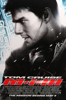 mission impossible 5 poster