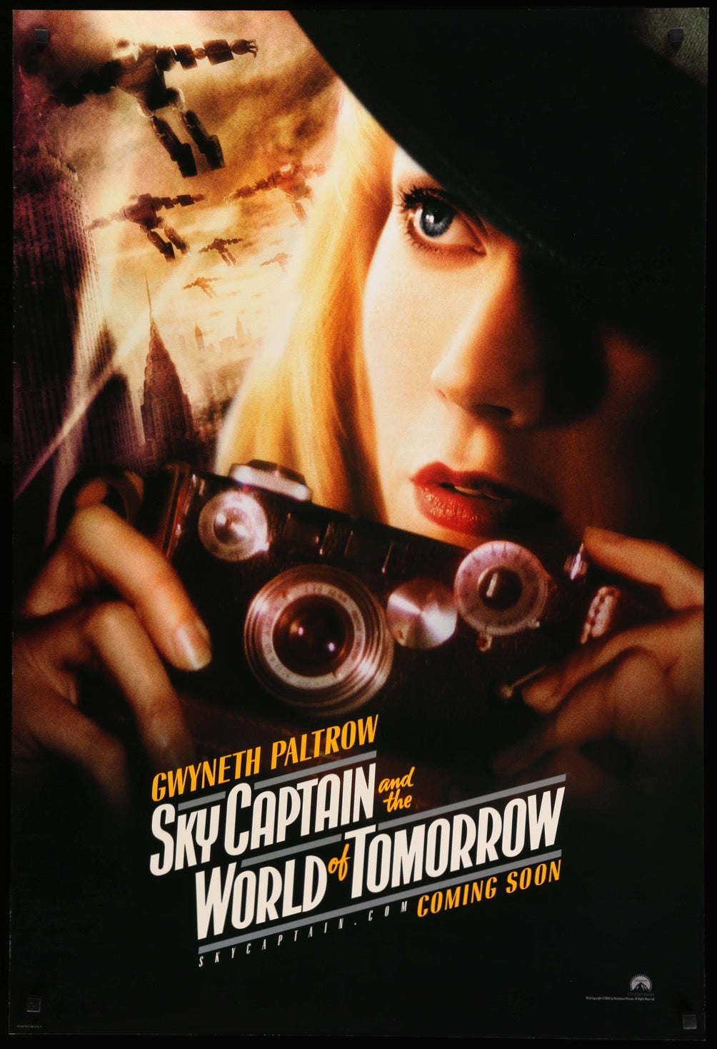 Sky Captain and the World of Tomorrow (2004) One-Sheet Movie Poster -  Original Film Art - Vintage Movie Posters