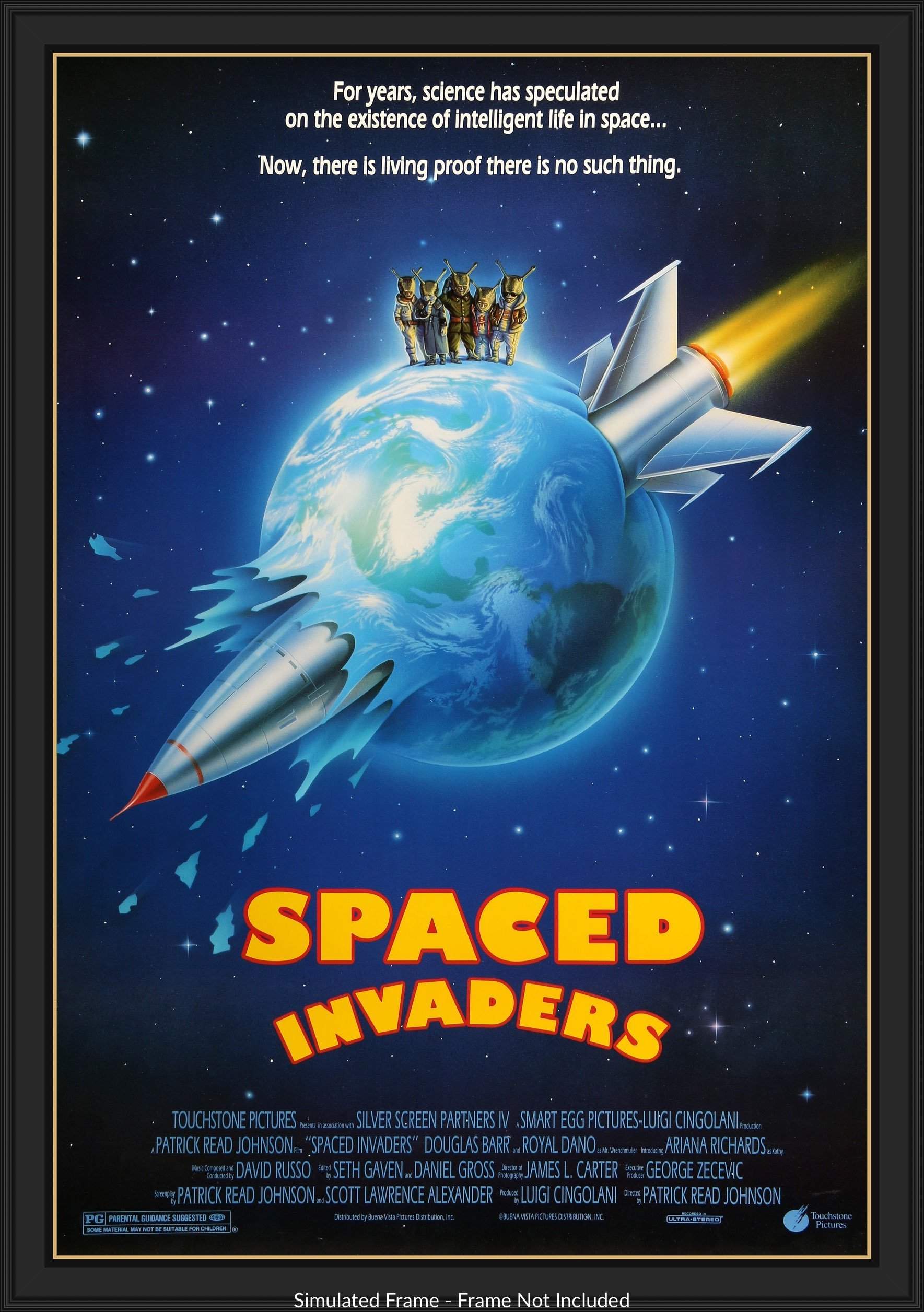 Spaced Invaders (1990) Original One-Sheet Movie Poster - Original Film ...