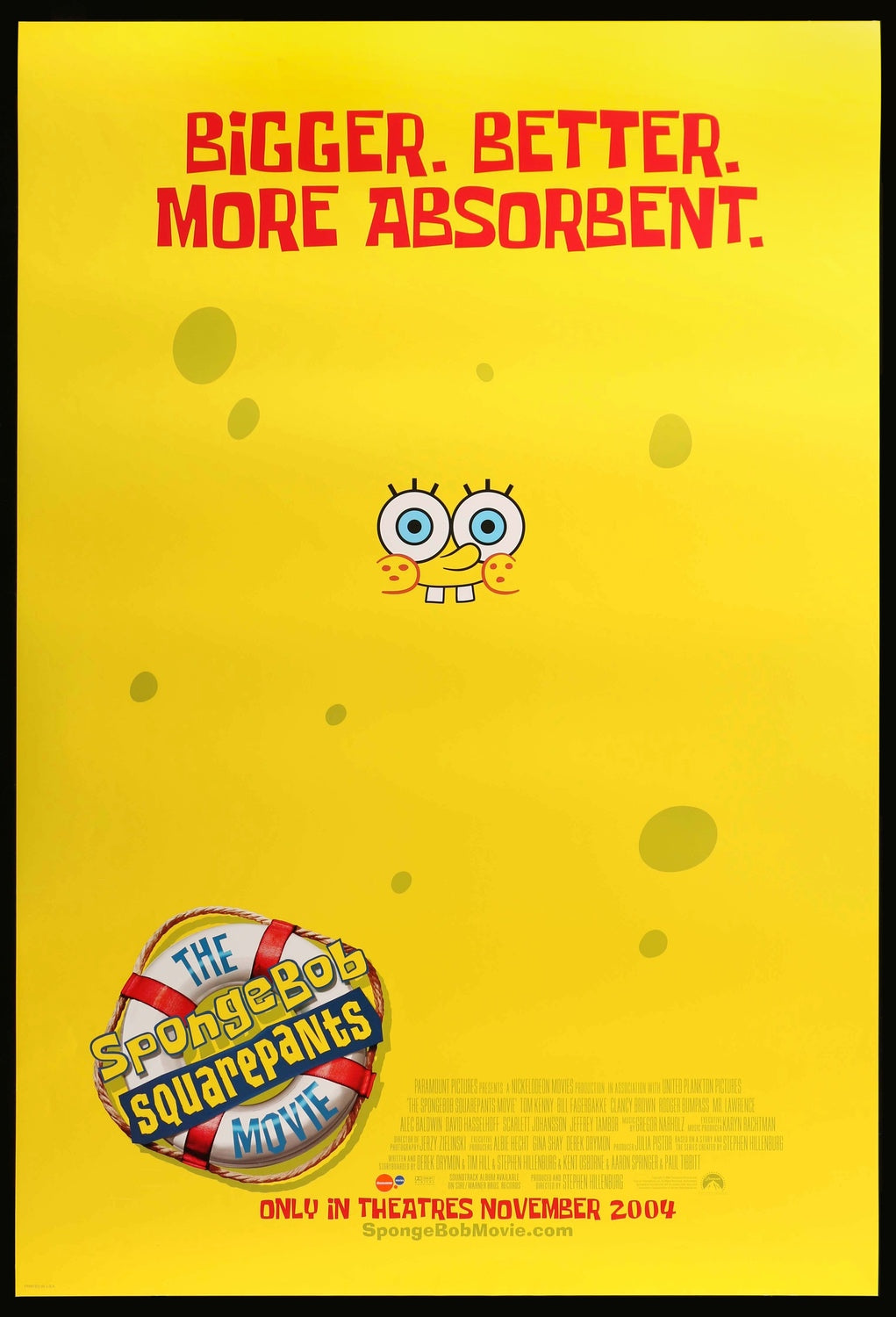 spongebob squarepants movie poster