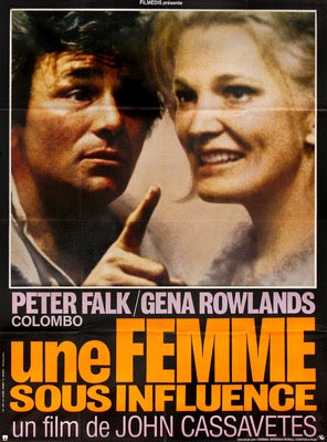 A Woman Under the Influence (1974) Italian movie poster