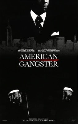 American Gangster (2007) Original One Sheet Movie Poster - Original Film Art  - Vintage Movie Posters