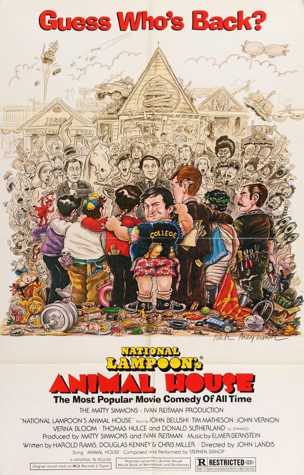 animal house original movie poster
