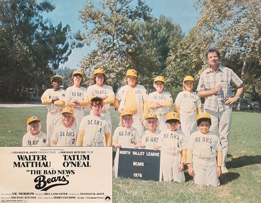 Bad News Bears (1976) original movie poster for sale at Original Film Art