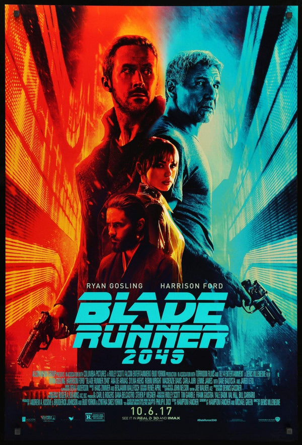 Blade Runner 2049 (2017) Original One-Sheet Movie Poster Original Film  Art Vintage Movie Posters
