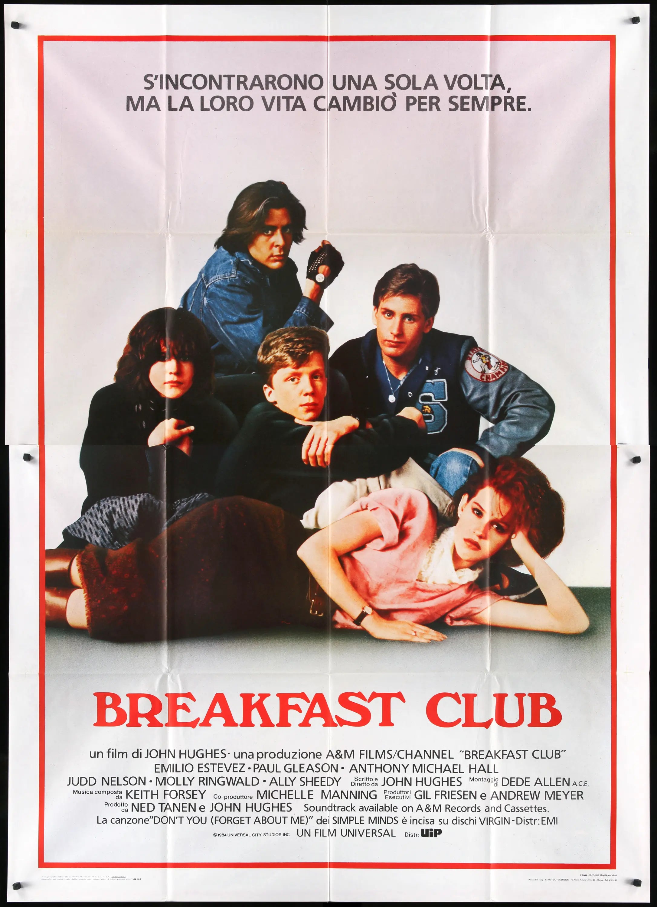 breakfast club poster original