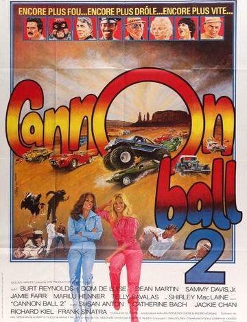 The Cannonball Run (1981) Original Italian Movie Poster - Original