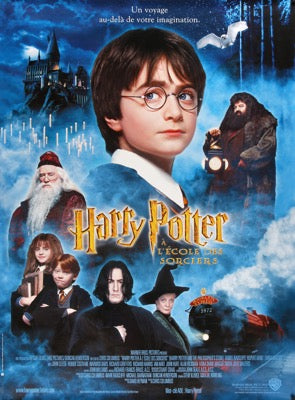 Harry Potter and the Sorcerer's Stone (2001) One Sheet Movie Poster -  Original Film Art - Vintage Movie Posters