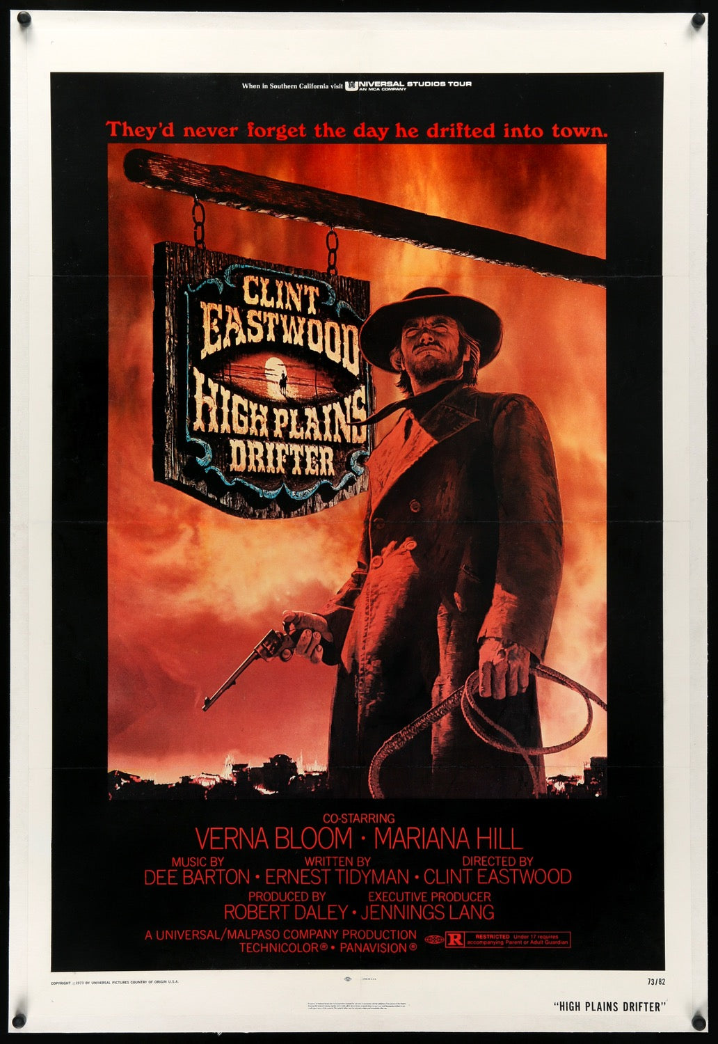 High Plains Drifter (1973) Original One-Sheet Movie Poster