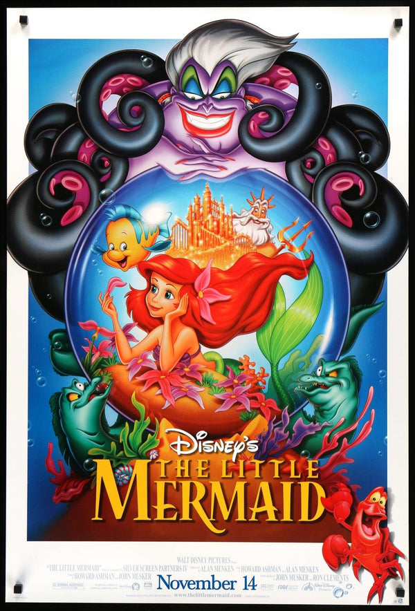 the little mermaid movie poster 1989