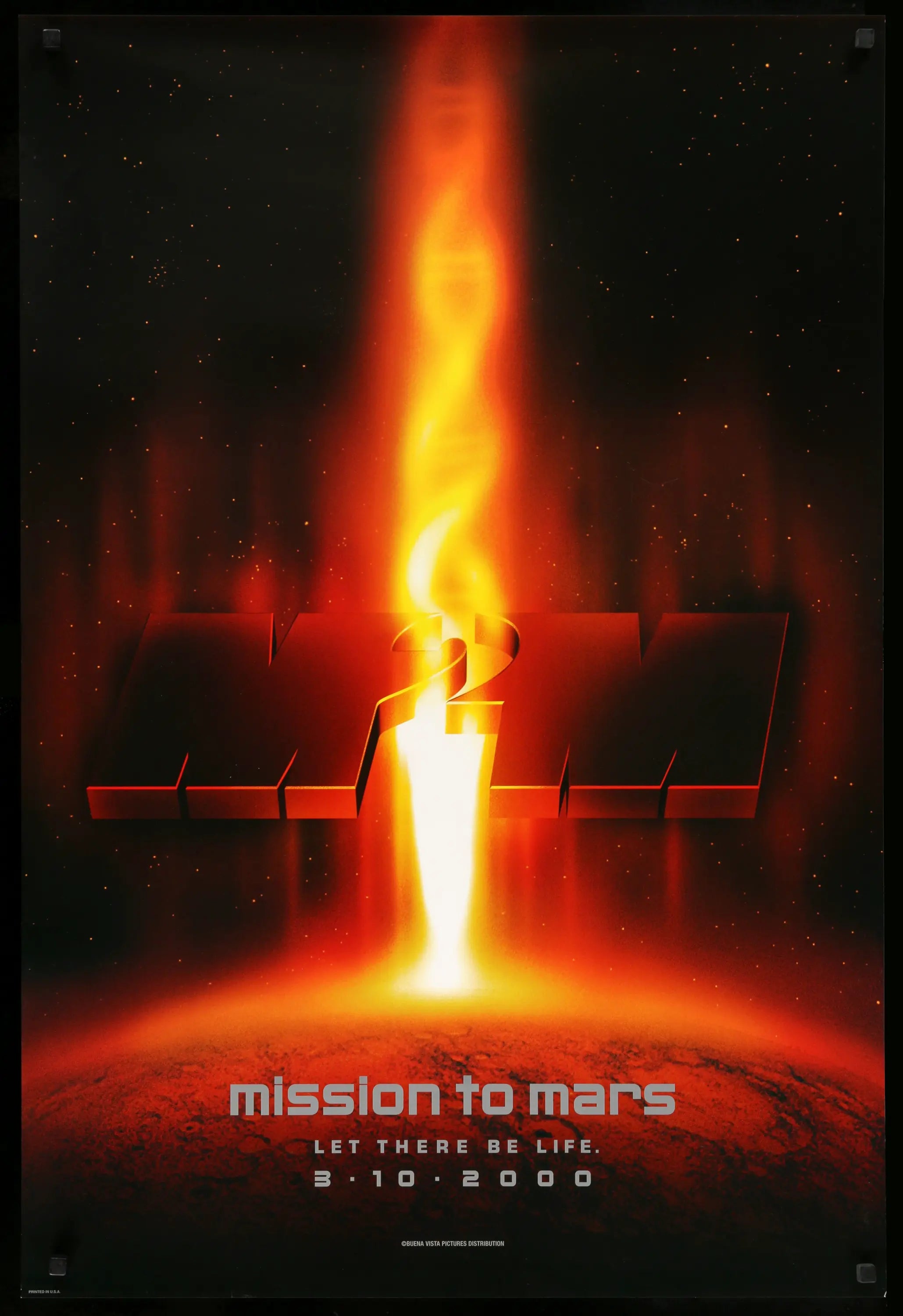 mission to mars poster