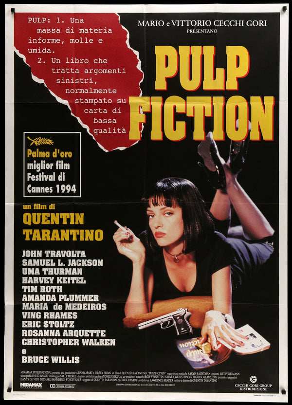 Pulp Fiction Movie Poster 1994 Japanese 1 Panel (20x29)
