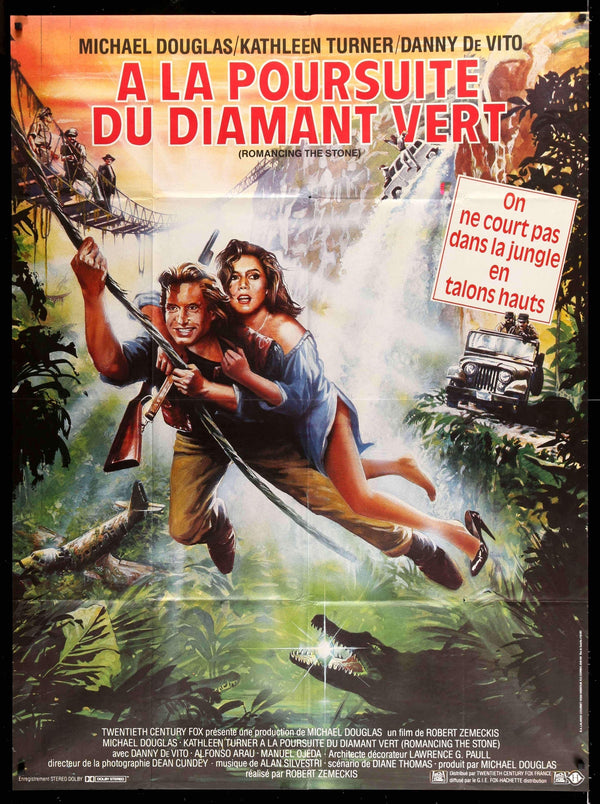 romancing the stone poster