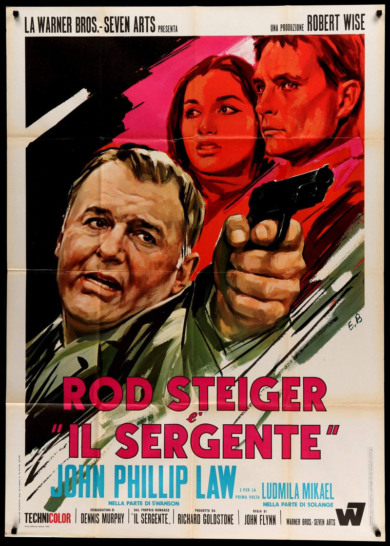 The Sergeant (1968) Original Italian 2 Fogli Movie Poster - Original ...