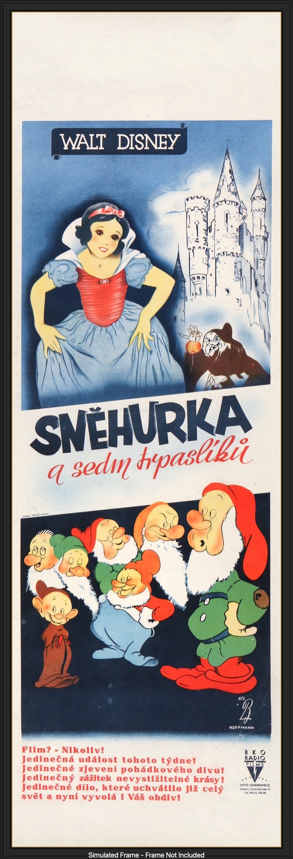 snow white and the seven dwarfs 1937 poster