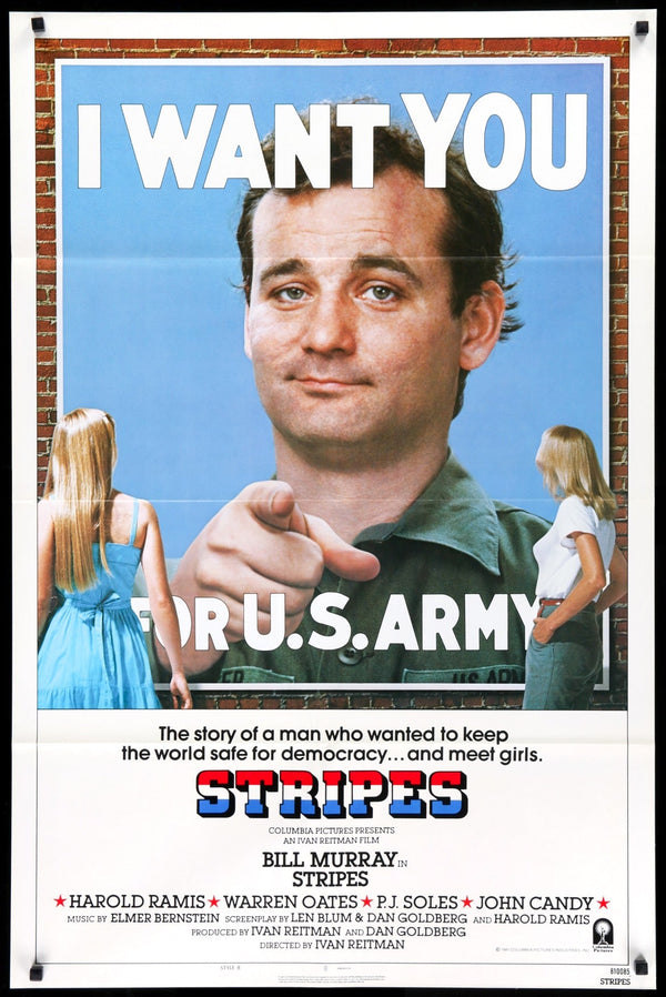 Stripes (1981) Original One-Sheet Movie Poster - Original Film Art ...