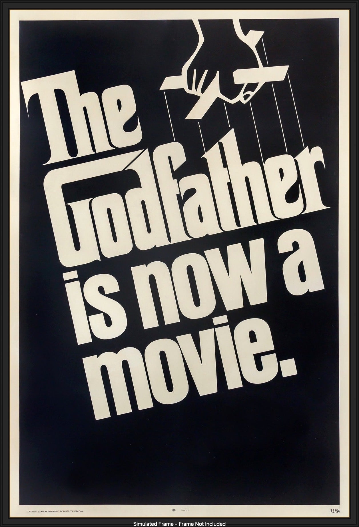 godfather original poster