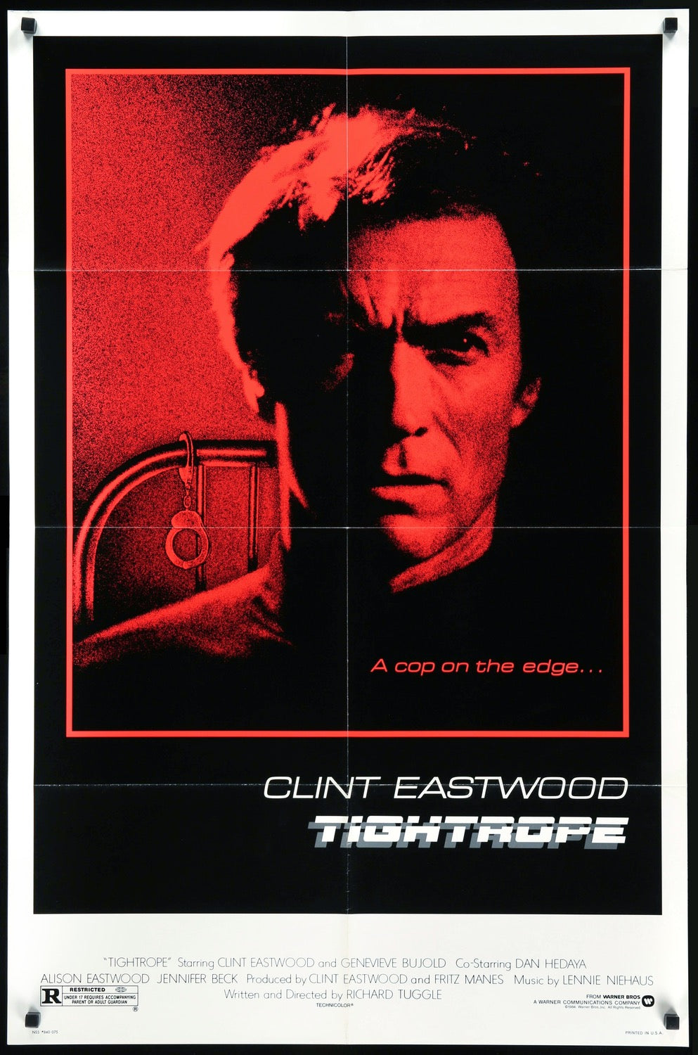 Tightrope (1984) Original One-Sheet Movie Poster - Original Film Art ...