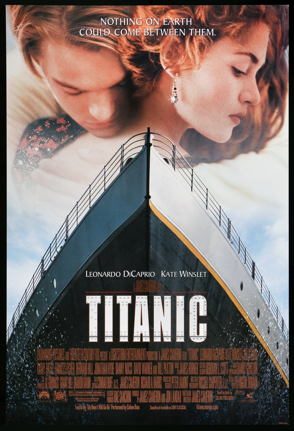 Titanic (1997) Original One-Sheet Movie Poster - Original Film Art - Vintage  Movie Posters